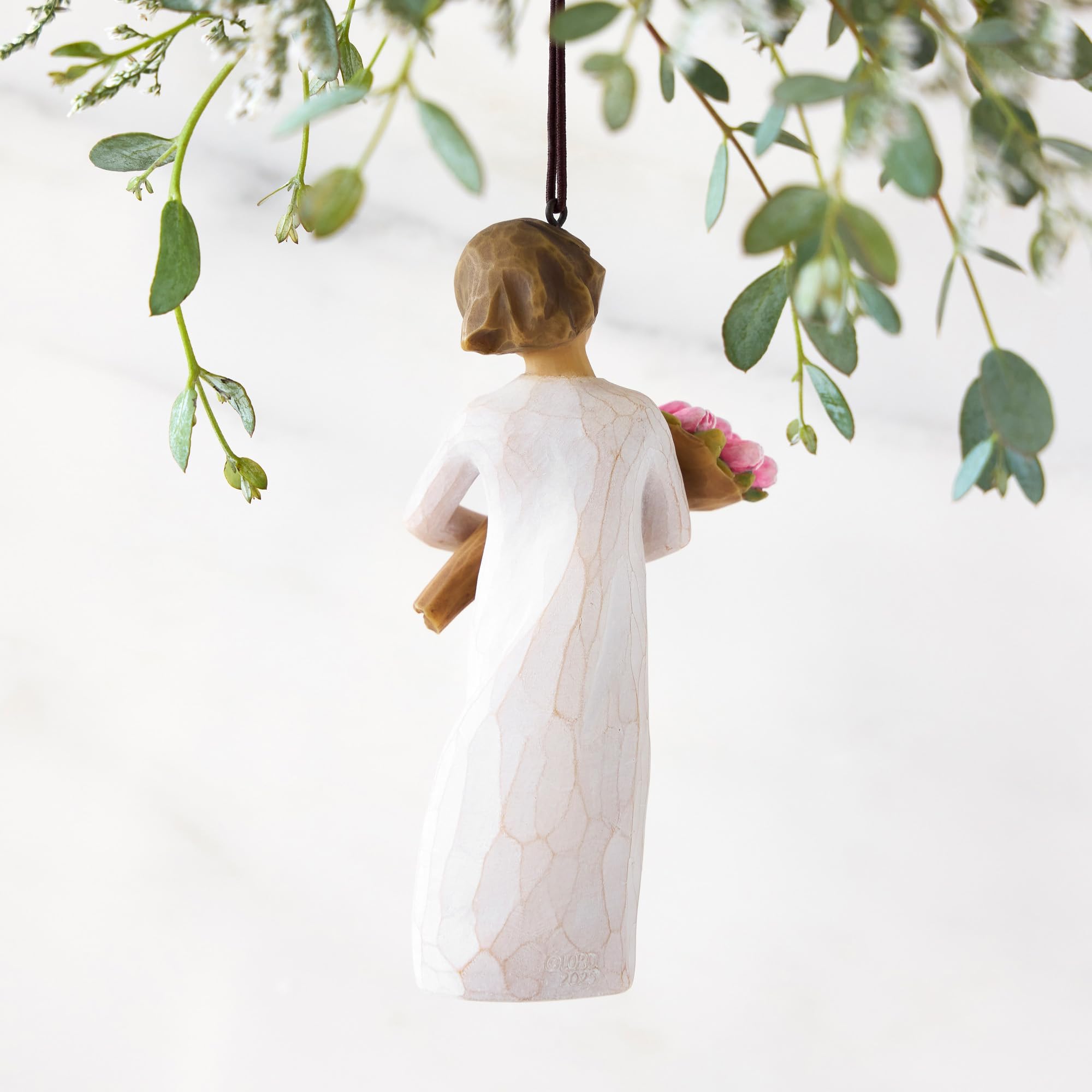 Willow Tree Bright Hope Ornament, Bold Confidence and Bright Hopes for You, Expression of Support for Those Needing Hope and Encouragement, Sculpted Hand-Painted Ornament Figurine - Image 3