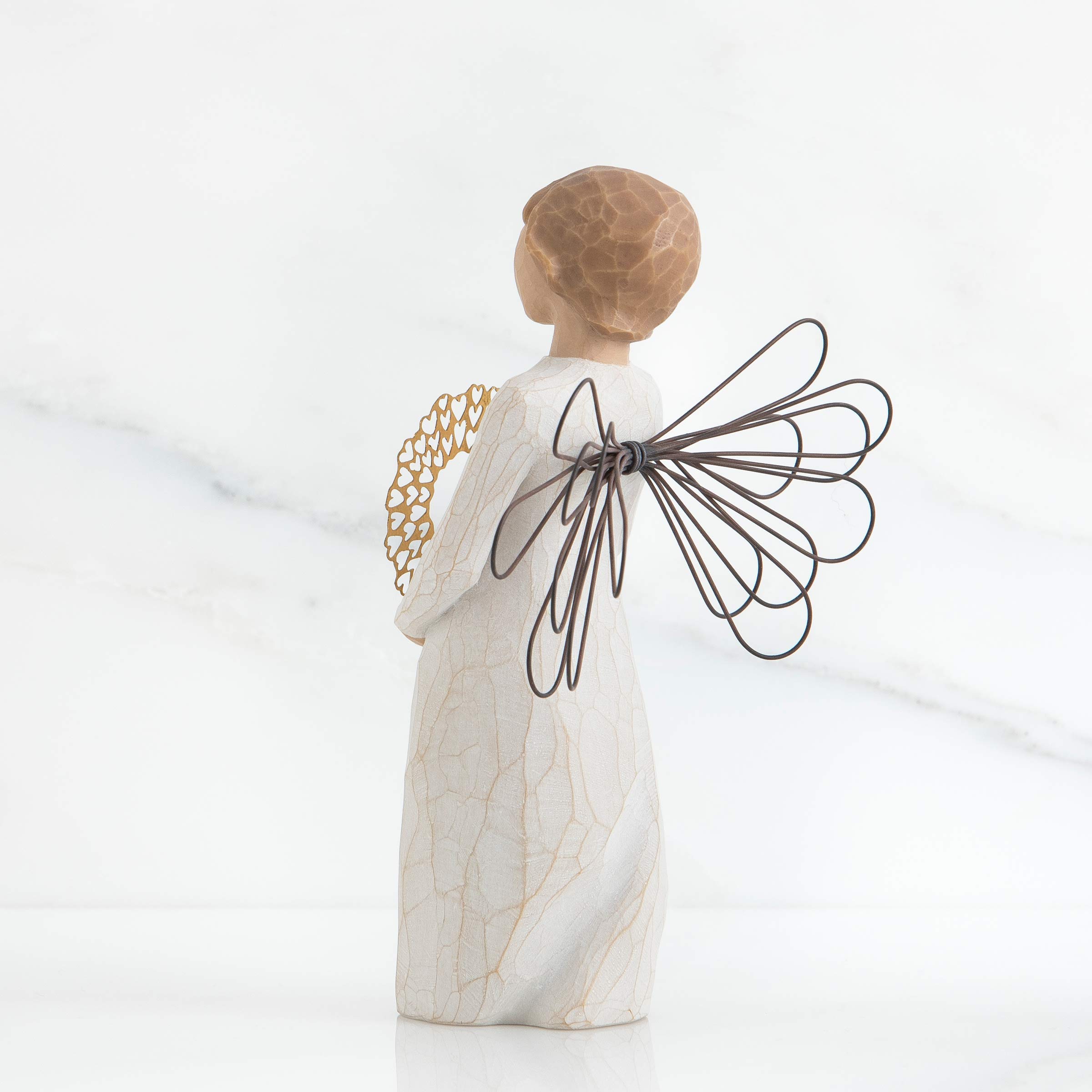 Willow Tree Sweetheart Angel, Sculpted Hand-Painted Figure - Image 3