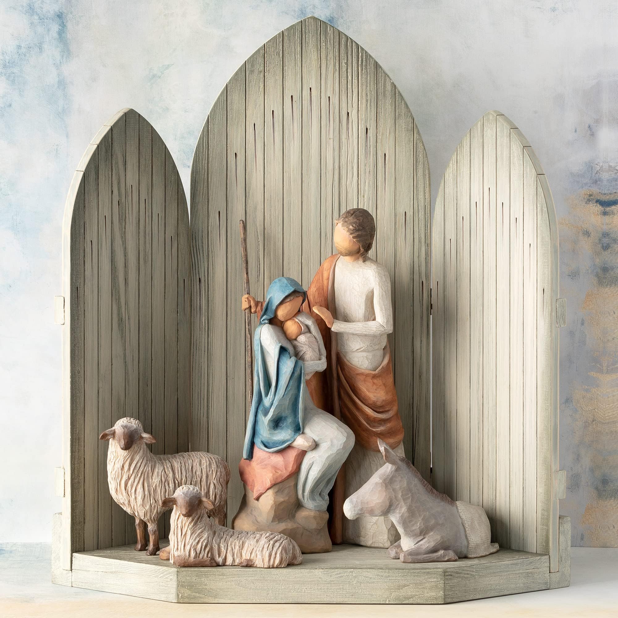 Willow Tree The Christmas Story Complete Large-Scale 6-Piece Nativity Set - Image 6