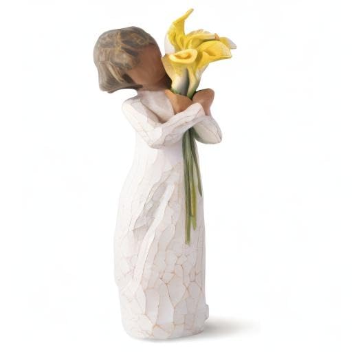 Willow Tree with Gratitude, Sculpted Hand-Painted Figure - Image 7